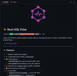 Nuxt GQL Pulse Logo